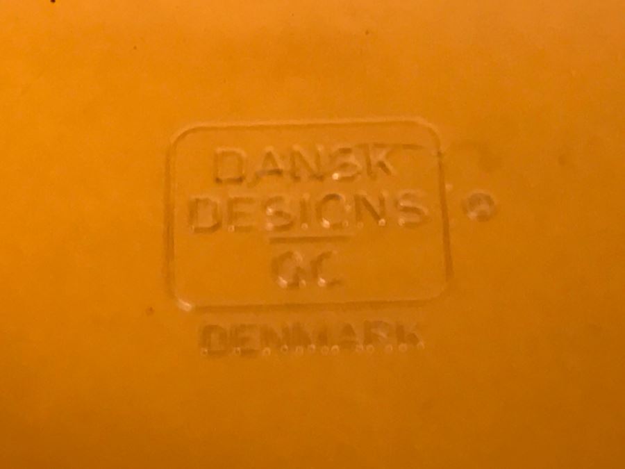 Dansk Designs Amber Partitioned Serving Tray Denmark [Photo 4]