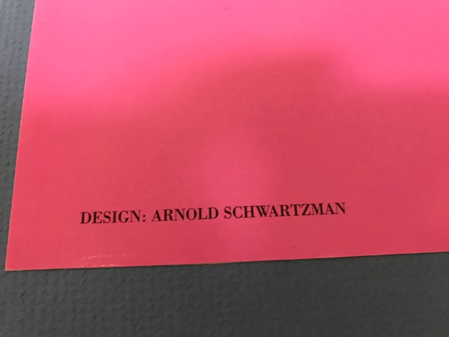 Hand Signed Arnold Schwartzman Poster Neapolitan Gestures No. 3 'BEAUTY' Personalized To Client In Frame [Photo 9]