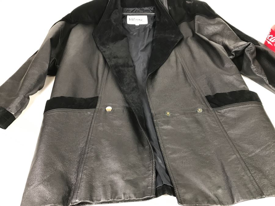 Women's Wilsons Suede & Leather Jacket Size M [Photo 5]