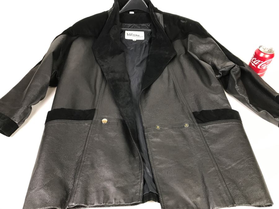 Women's Wilsons Suede & Leather Jacket Size M [Photo 1]