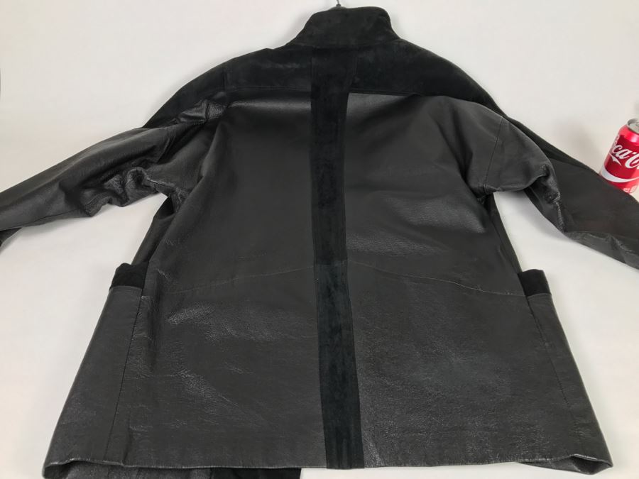 Women's Wilsons Suede & Leather Jacket Size M [Photo 6]