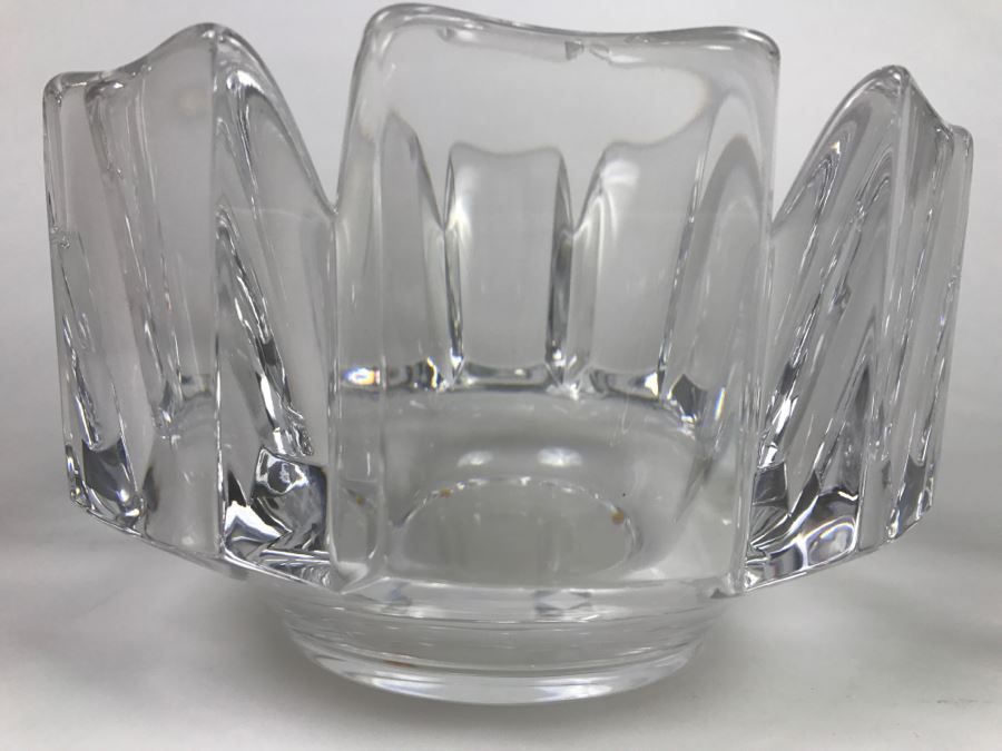 Vintage Orrefors Crystal Bowl Signed Sweden [Photo 7]