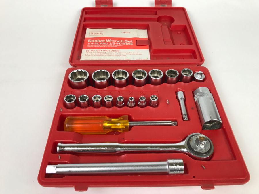 22-Piece Socket Wrench Set From SEARS [Photo 1]