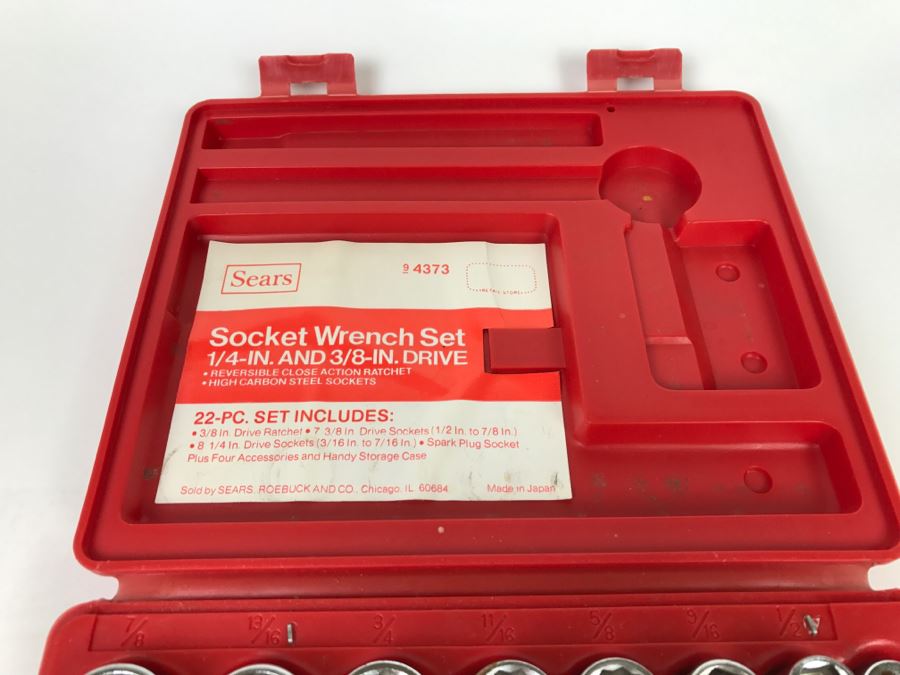 22-Piece Socket Wrench Set From SEARS [Photo 5]