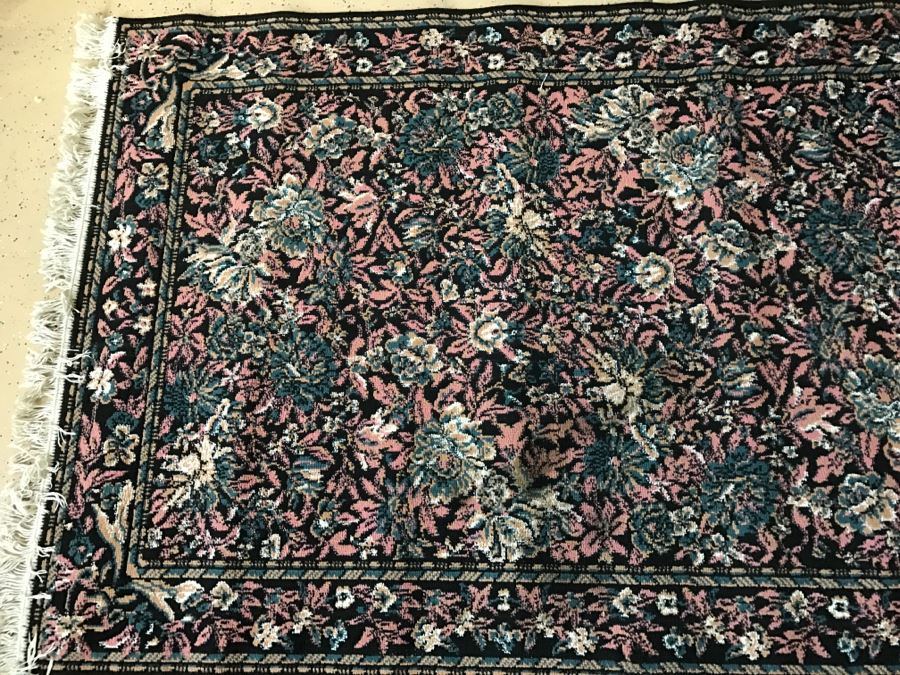 Synthetic Area Rug 3'10' x 5'5' Floral Motif [Photo 2]