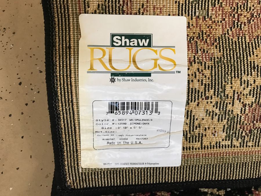 Synthetic Area Rug 3'10' x 5'5' By Shaw [Photo 2]