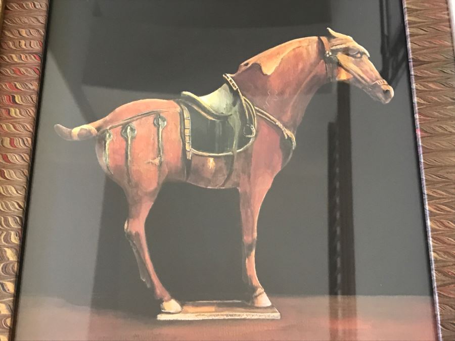 Pair Of Framed Horse Prints [Photo 6]