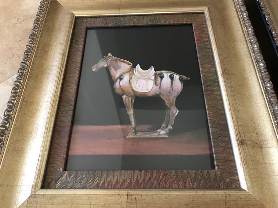 Pair Of Framed Horse Prints [Photo 9]