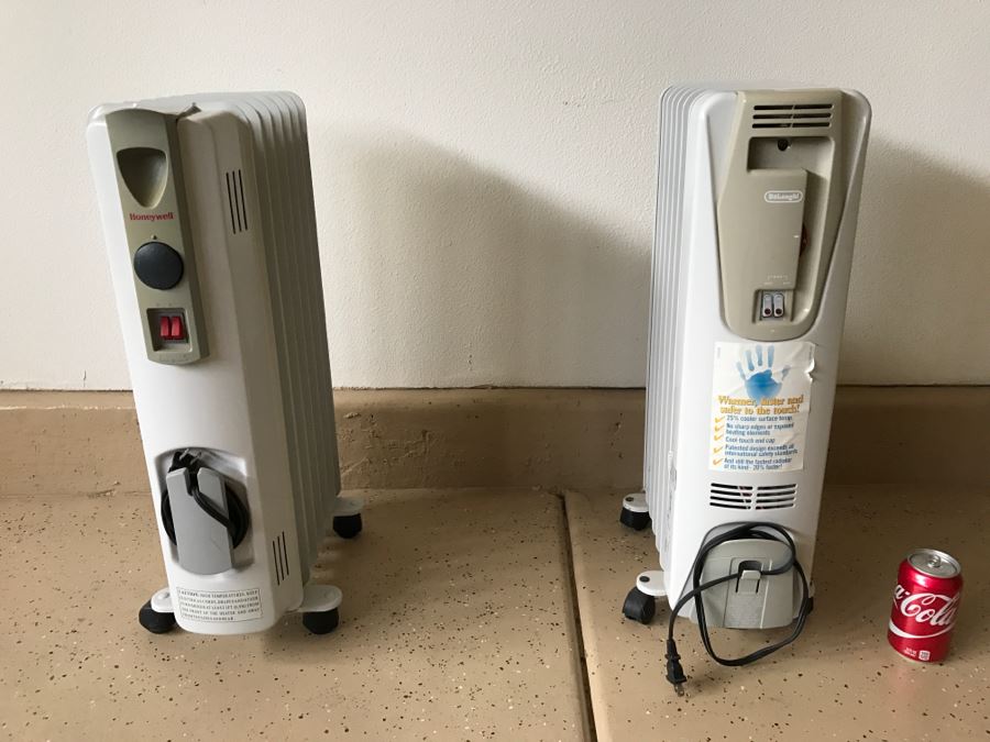 Pair Of Portable Space Heaters