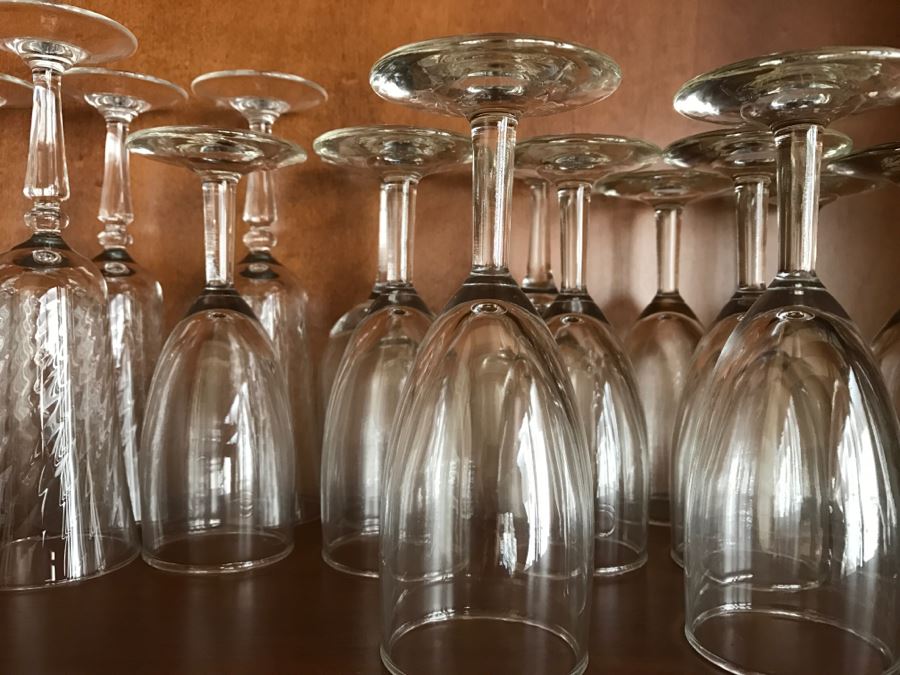 Glass Stemware Lot And Pitcher [Photo 3]