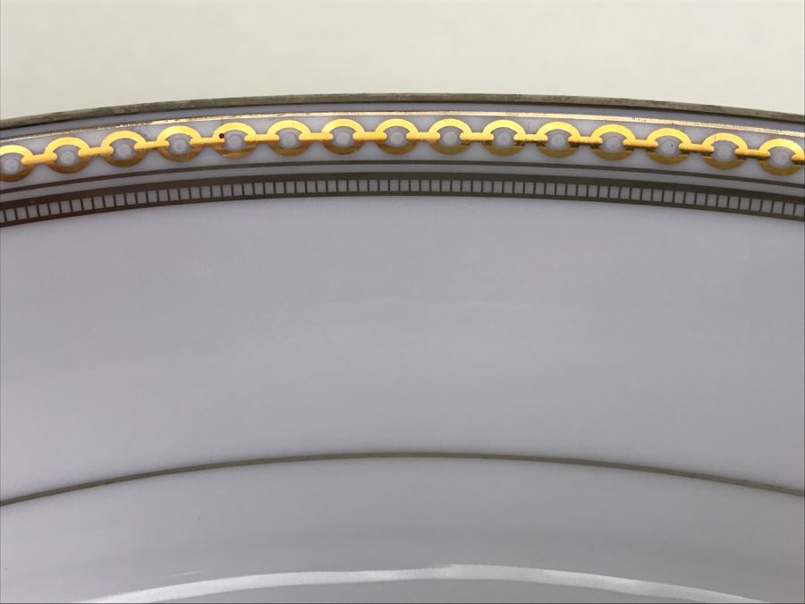 Pair Of China Serving Bowls Winterling Bavaria Germany And Contemporary Legacy Splendor By Noritake [Photo 5]