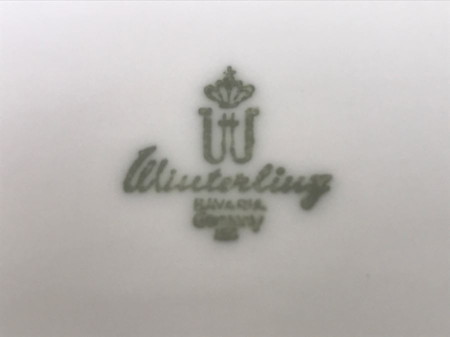 Pair Of China Serving Bowls Winterling Bavaria Germany And Contemporary Legacy Splendor By Noritake [Photo 6]