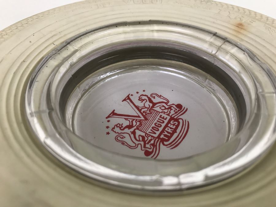 Vintage Vogue Tyres Advertising Ashtray [Photo 8]