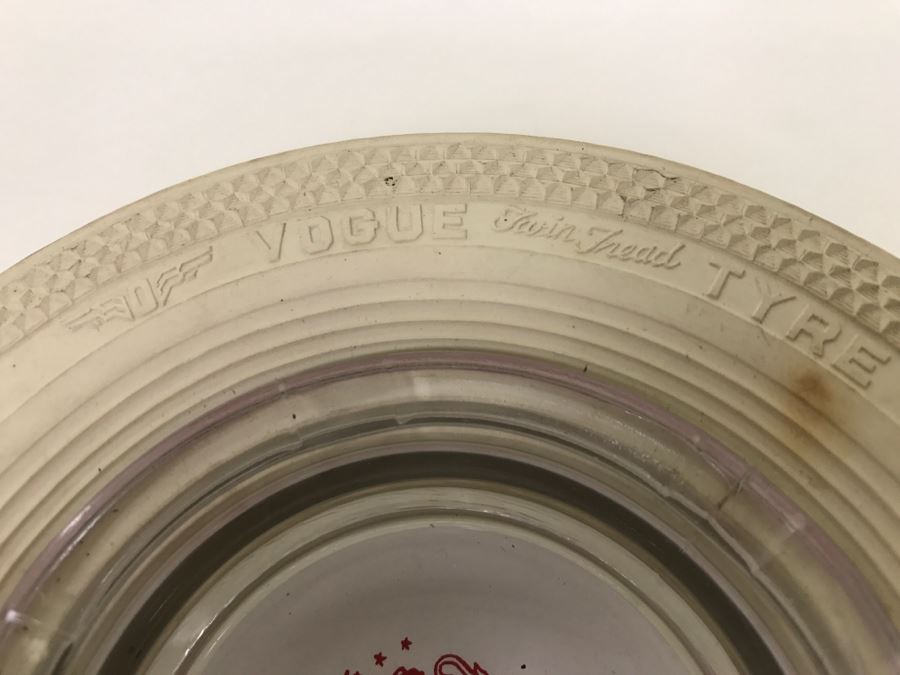 Vintage Vogue Tyres Advertising Ashtray [Photo 7]