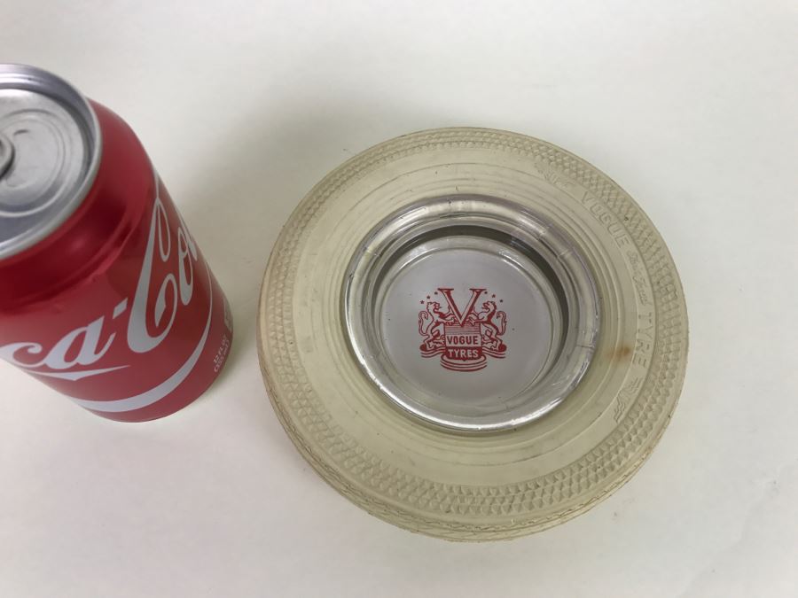 Vintage Vogue Tyres Advertising Ashtray [Photo 3]