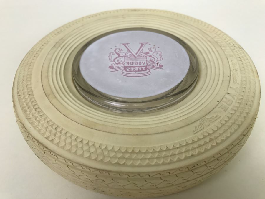 Vintage Vogue Tyres Advertising Ashtray [Photo 10]