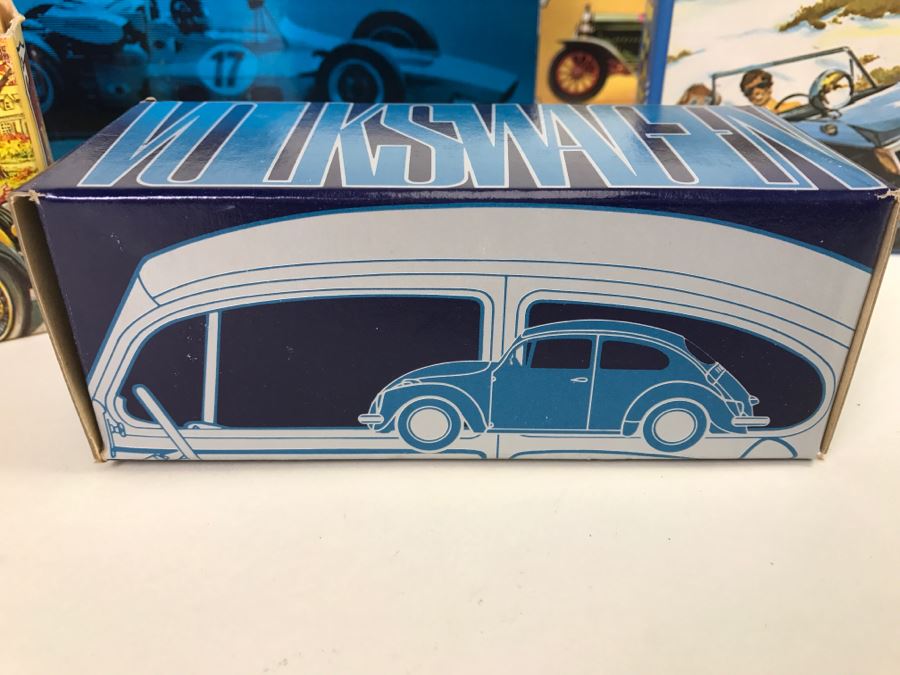 (15) Collection Of Vintage Avon Cologne Glass Bottles In Original Boxes - Mainly Cars [Photo 3]