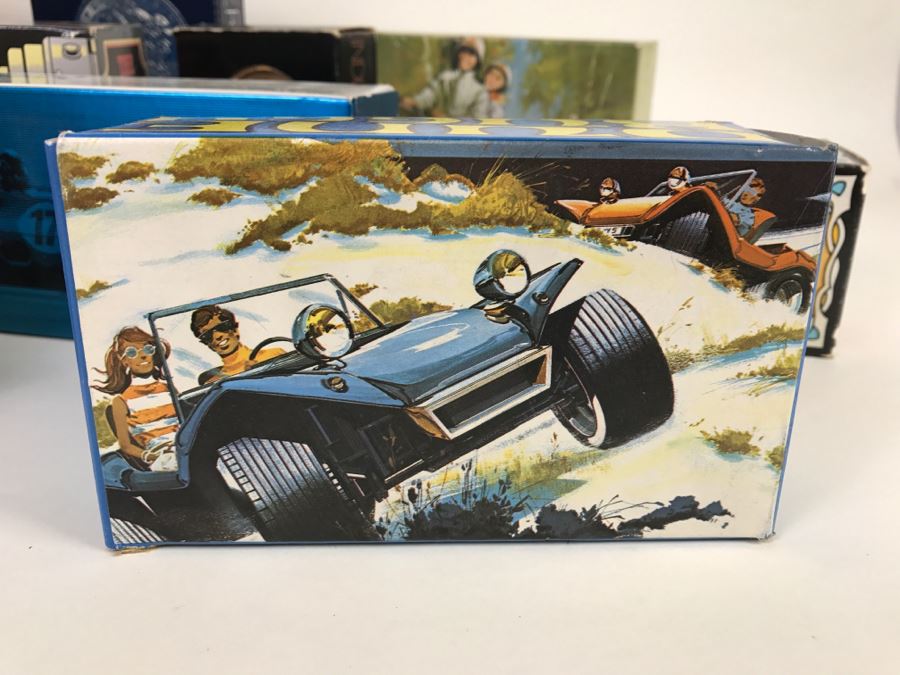 (15) Collection Of Vintage Avon Cologne Glass Bottles In Original Boxes - Mainly Cars [Photo 5]