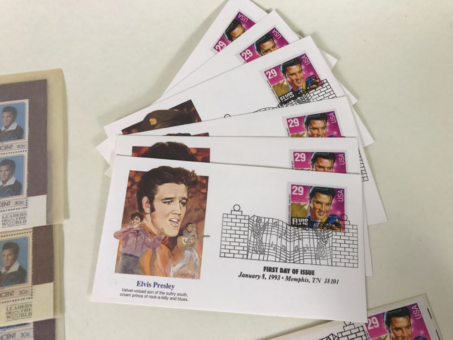 Huge Collection Of Elvis Presley Stamps [Photo 15]