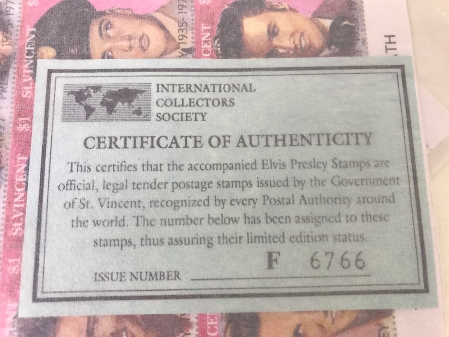 Huge Collection Of Elvis Presley Stamps [Photo 22]
