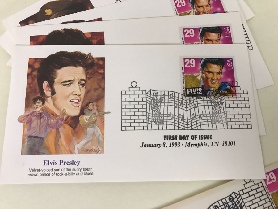 Huge Collection Of Elvis Presley Stamps [Photo 16]