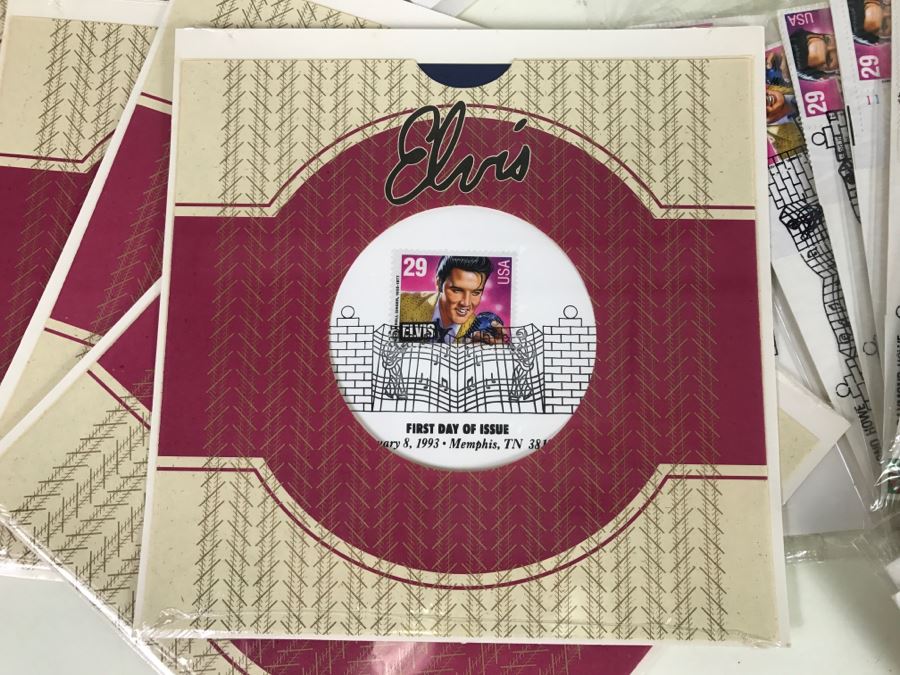 Huge Collection Of Elvis Presley Stamps [Photo 3]
