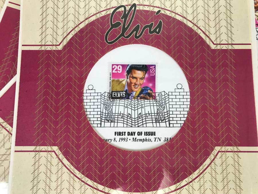 Huge Collection Of Elvis Presley Stamps [Photo 4]