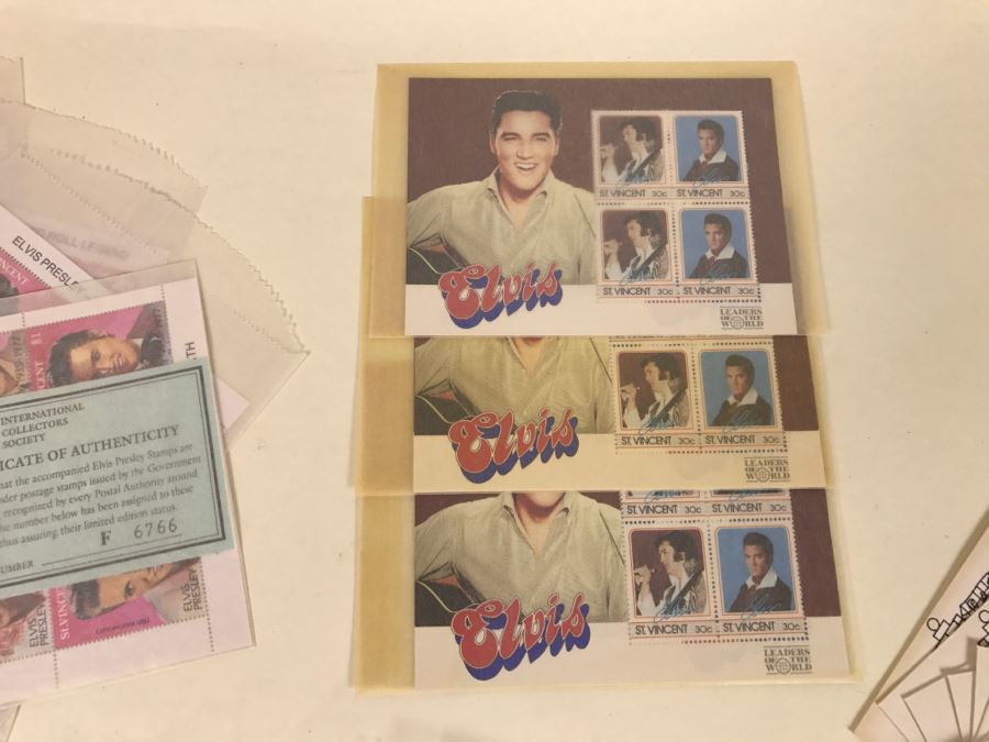 Huge Collection Of Elvis Presley Stamps [Photo 13]