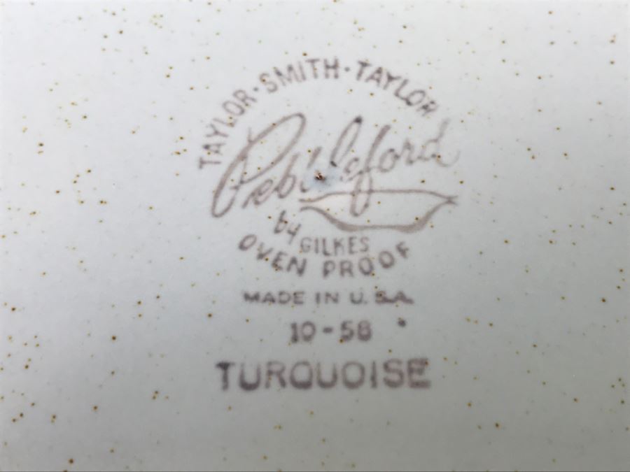 Collection Of Vintage 1950's Pastel Taylor Smith Taylor Calendar Plates Pebbleford Lu-Ray [Photo 11]