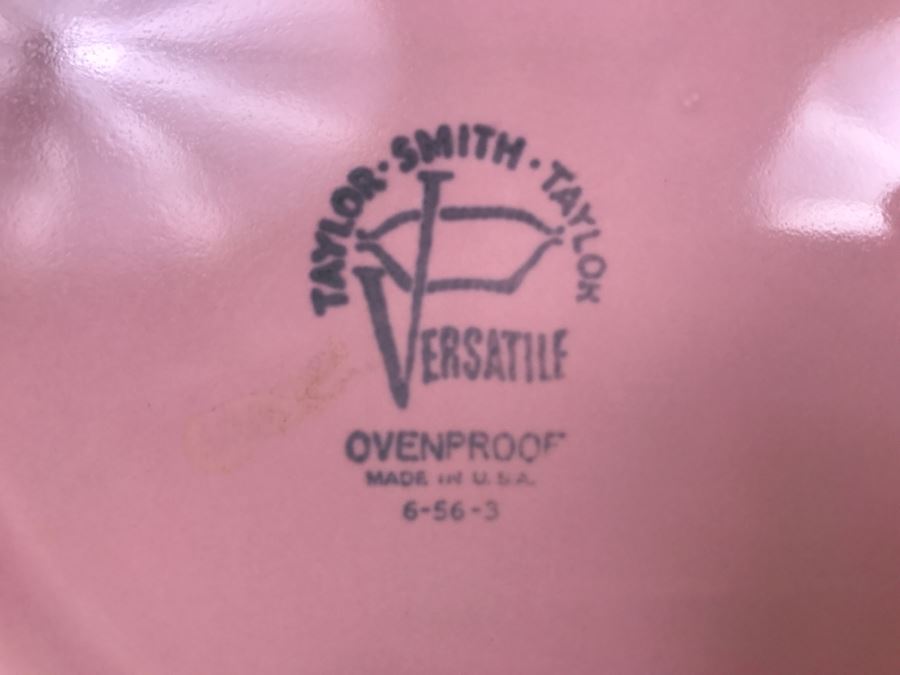 Collection Of Vintage 1950's Pastel Taylor Smith Taylor Calendar Plates Pebbleford Lu-Ray [Photo 10]