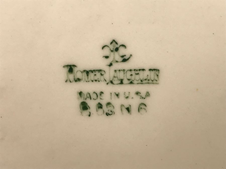 Vintage 1956 Calendar Plate Homer Laughlin [Photo 4]