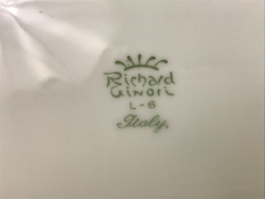 Vintage 1977 Richard Ginori Calendar Plate Italy [Photo 5]