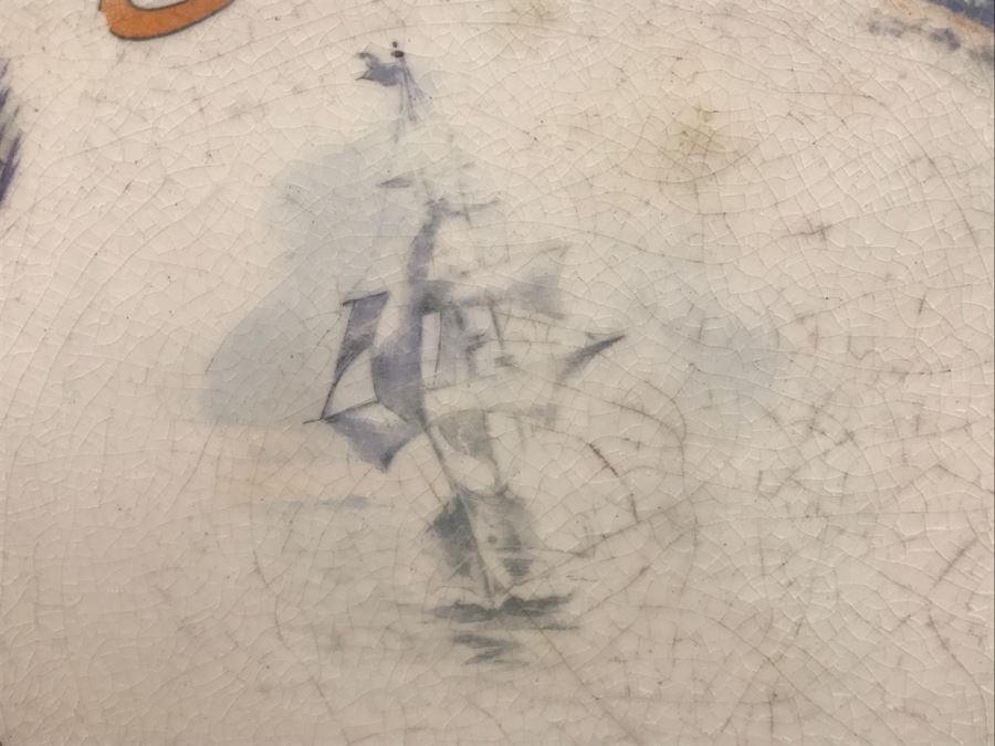 Vintage 1910 Advertising Calendar Plate G. H. Moyer Harness, Quincy, Ill [Photo 2]