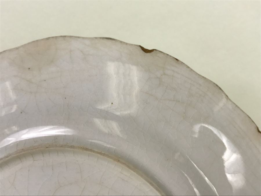 Vintage 1918 Advertising Calendar Plate With U.S. Flag And Birds D.E. McNicol [Photo 16]