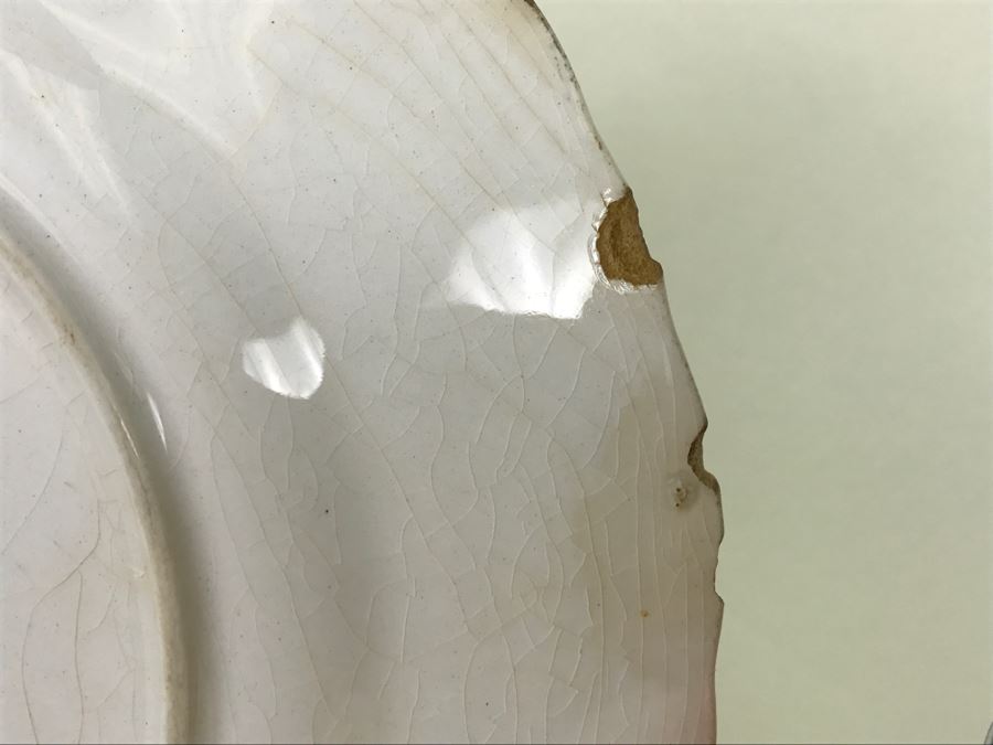 Vintage 1918 Advertising Calendar Plate With U.S. Flag And Birds D.E. McNicol [Photo 15]