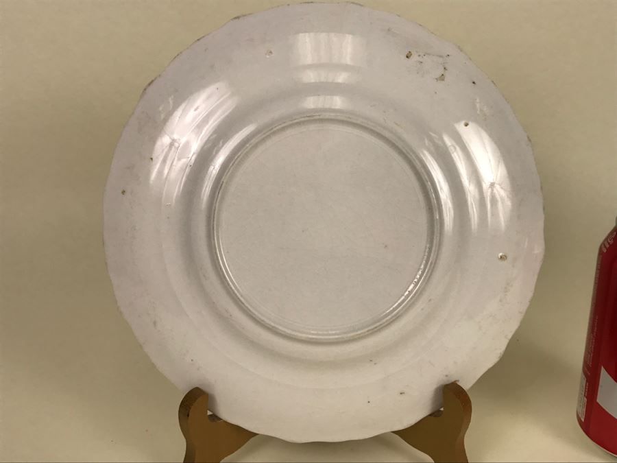 Vintage 1910 Advertising Calendar Plate S. M. Hill Pure Food Grocery Santa Ana, CA  [Photo 7]