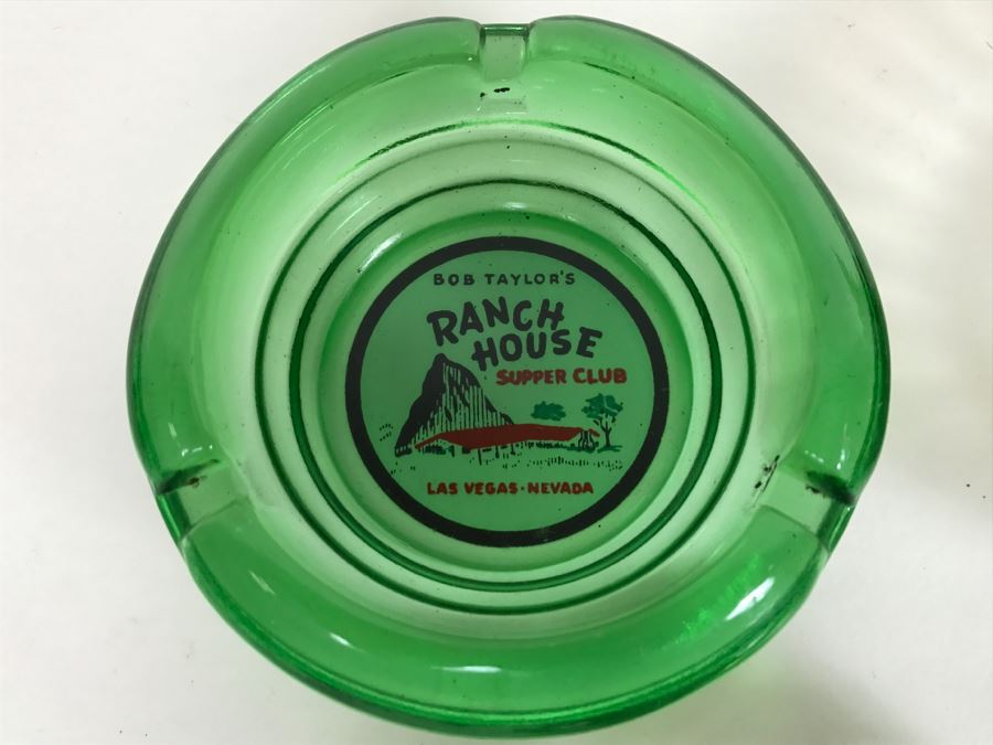 Collection Of Vintage Advertising Las Vegas, NV Ashtrays And Golden Nugget Playing Cards [Photo 2]