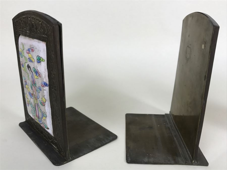 Pair Of Vintage Chinese Bookends [Photo 11]