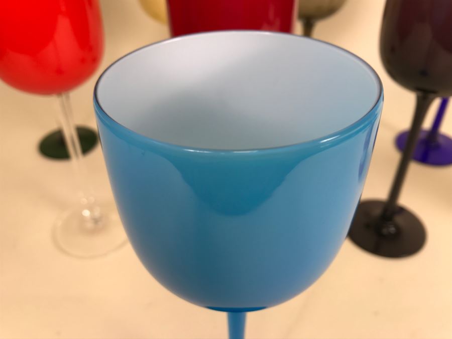 Set Of Colored Stemware [Photo 7]