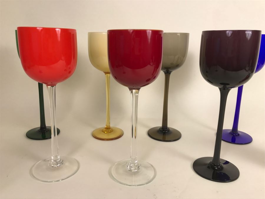 Set Of Colored Stemware [Photo 9]