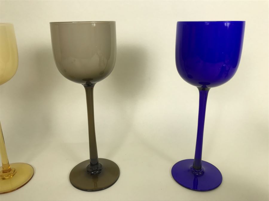 Set Of Colored Stemware [Photo 17]