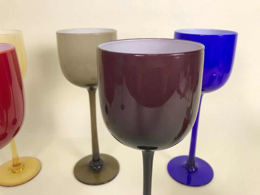 Set Of Colored Stemware [Photo 12]