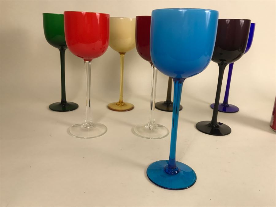 Set Of Colored Stemware [Photo 5]