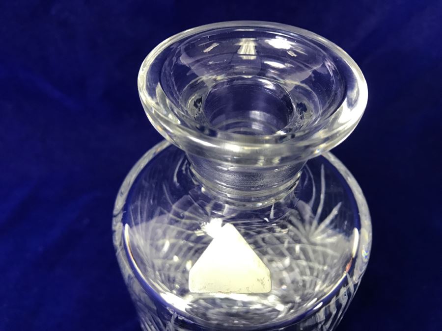 Vintage Crystal Decanter With Stopper [Photo 8]