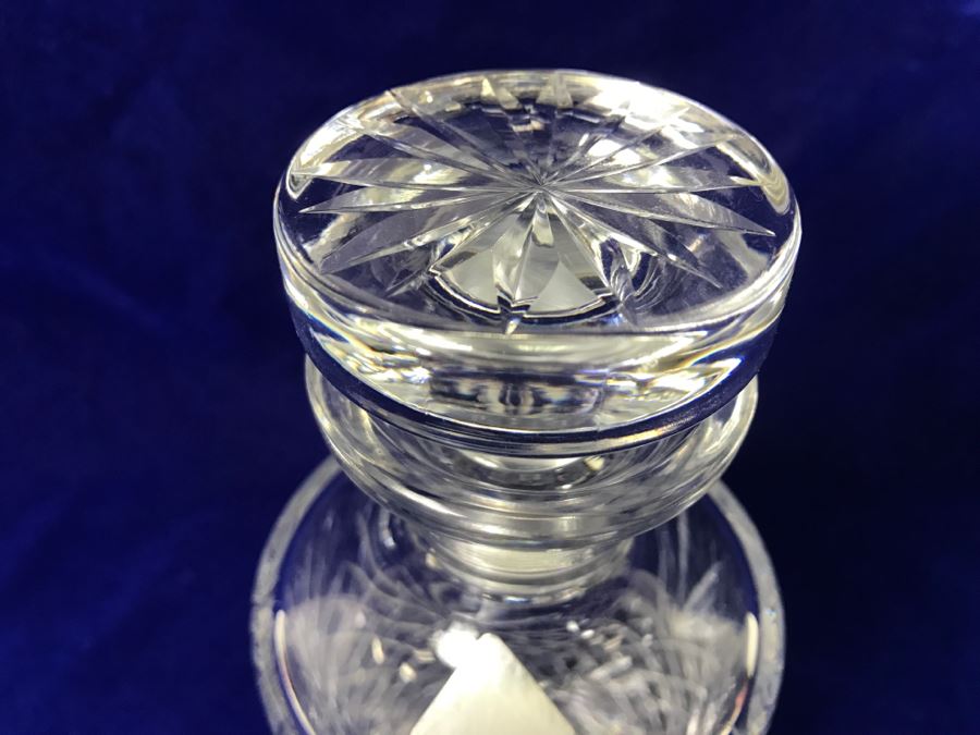 Vintage Crystal Decanter With Stopper [Photo 4]