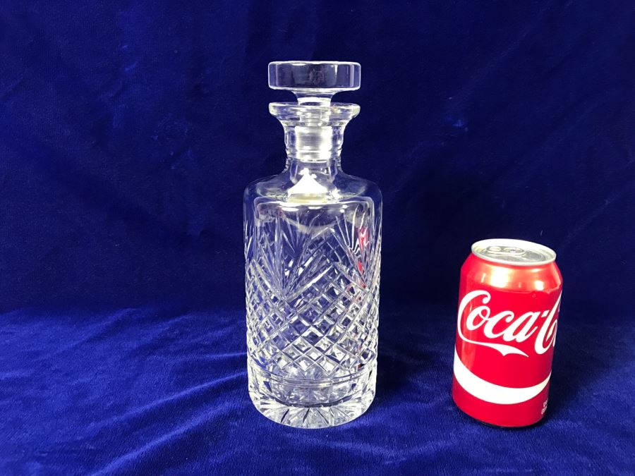 Vintage Crystal Decanter With Stopper [Photo 1]