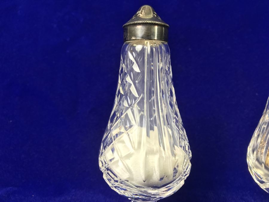 Vintage Waterford Crystal Salt And Pepper Shakers [Photo 6]
