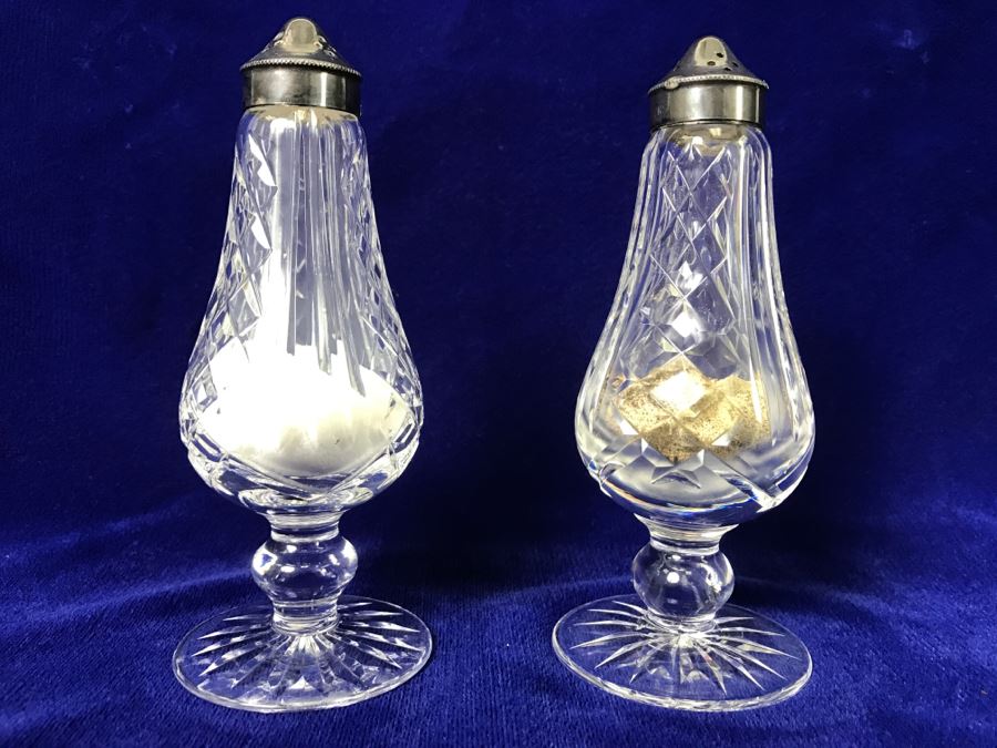 Vintage Waterford Crystal Salt And Pepper Shakers [Photo 7]