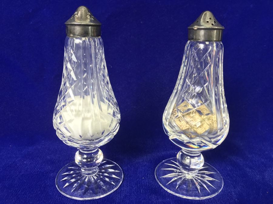 Vintage Waterford Crystal Salt And Pepper Shakers [Photo 4]