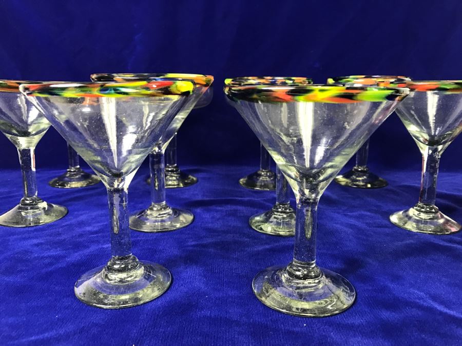 Hand Blown Cocktail Glasses [Photo 2]